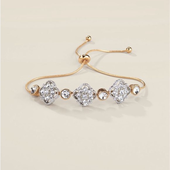 Two Tone Adjustable Gold And Silver Bracelet Easter Sale